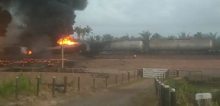 Trem Vale fogo Maranhão