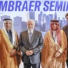 Embraer acordos Arábia Saudita