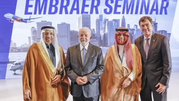Embraer acordos Arábia Saudita