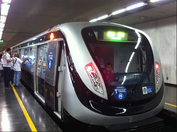 Descarrilamento de trem metrô rio