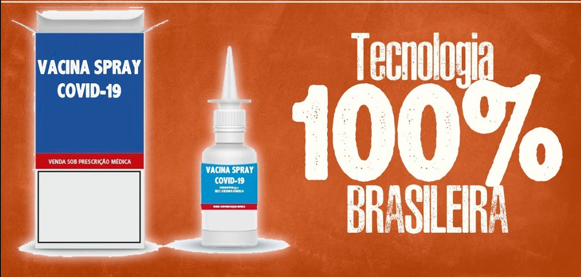 Vacina spray nasal brasileira Covid