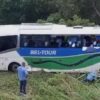 Acidente ônibus feridos Rio-Santos