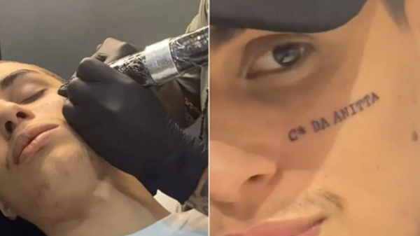 fã da Anitta tatua
