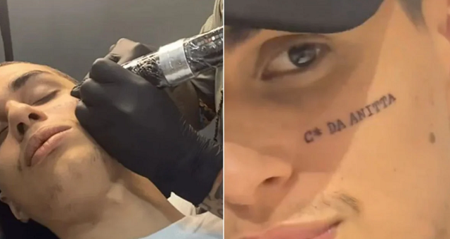 fã da Anitta tatua
