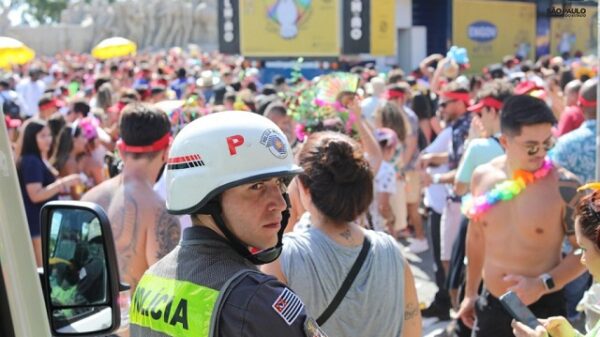 polícia são paulo carnaval