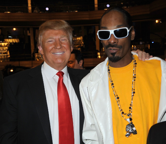 trump e Snoop Dogg