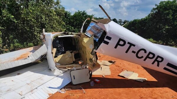 PF apreende 400kg de cocaína em aeronave interceptada no interior de São Paulo