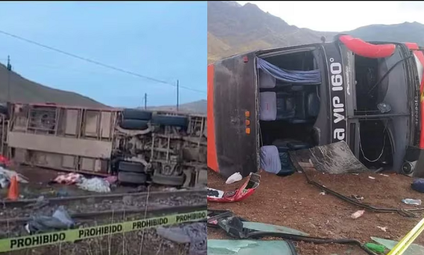 acidente no Peru