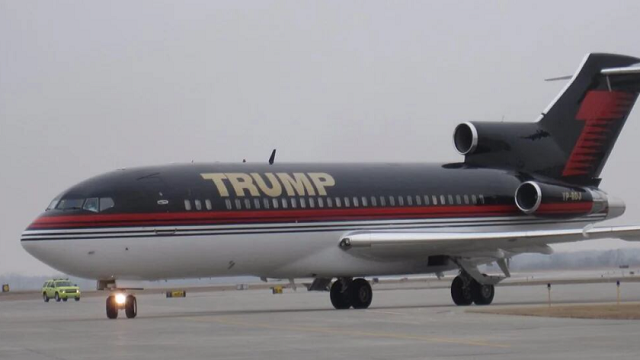 Avião de Donald Trump