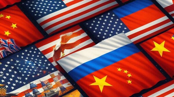 EUA Rússia e china