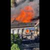 Incêndio atinge casario histórico em Petrópolis