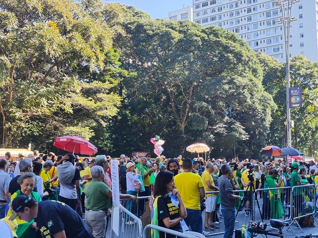 manifestação Avenida Paulista