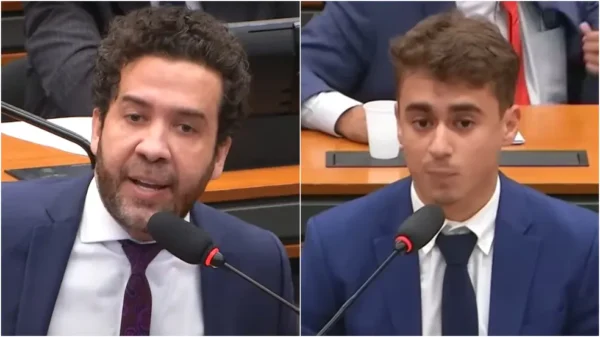 Confusão na Câmara: Nikolas e Janones quase saem na porrada após sessão do Conselho de Ética; assista