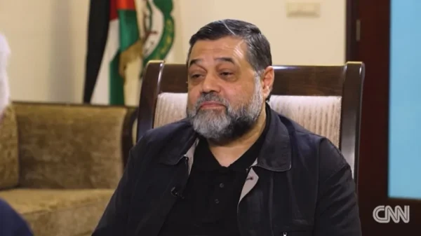 porta-voz do Hamas e membro do bureau político, Osama Hamdan