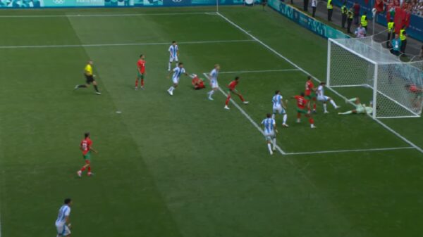 Após acréscimo de 15 minutos, Argentina marca no último lance e empata com Marrocos nas Olimpíadas