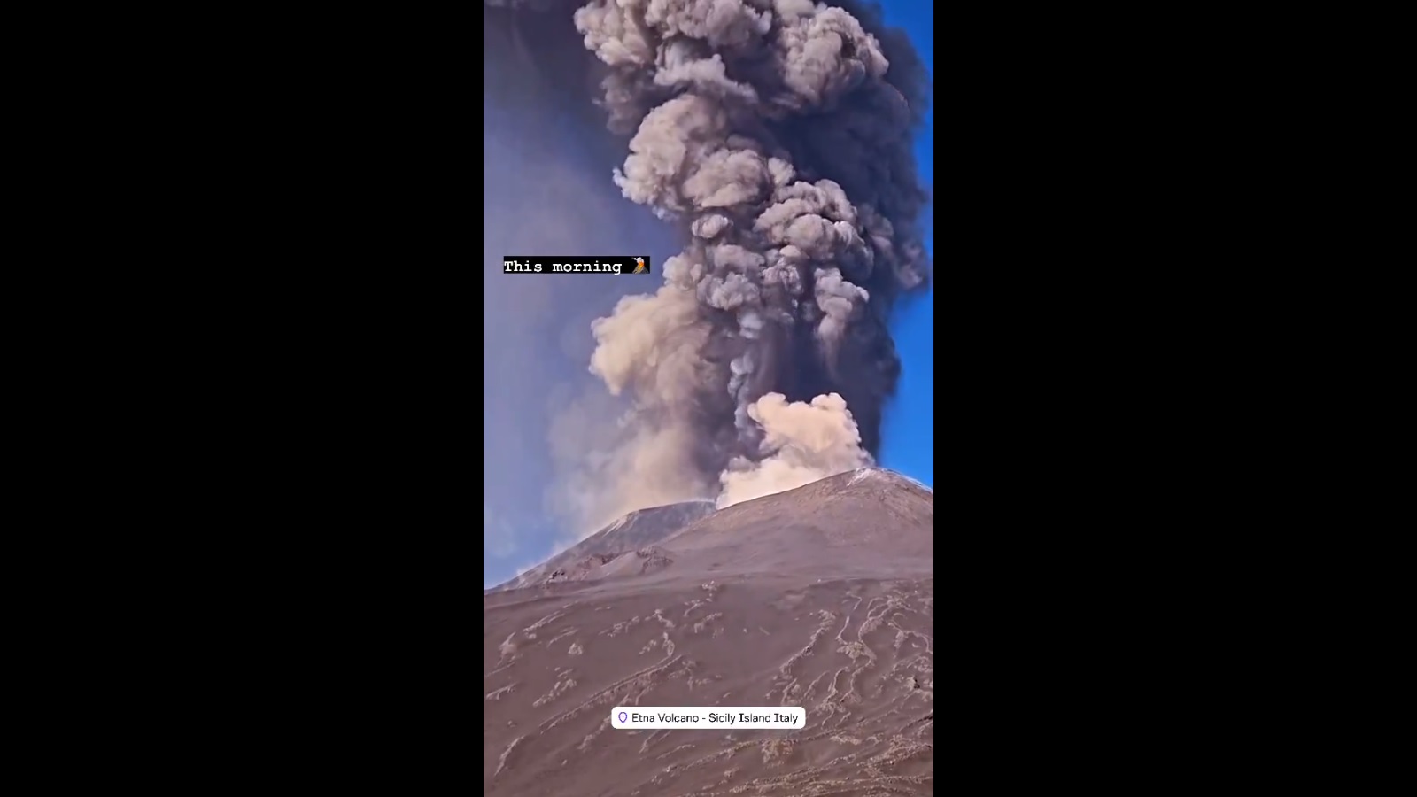 Erupção no vulcão Etna fecha aeroporto na Sicília