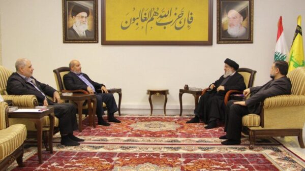Chefe do Hezbollah se reúne com delegação do Hamas
