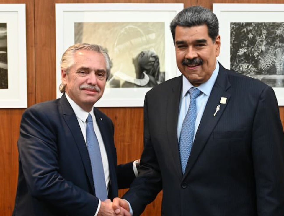 Alberto Fernández e Maduro