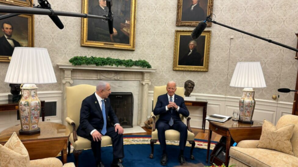 Joe Biden recebe Benjamin Netanyahu