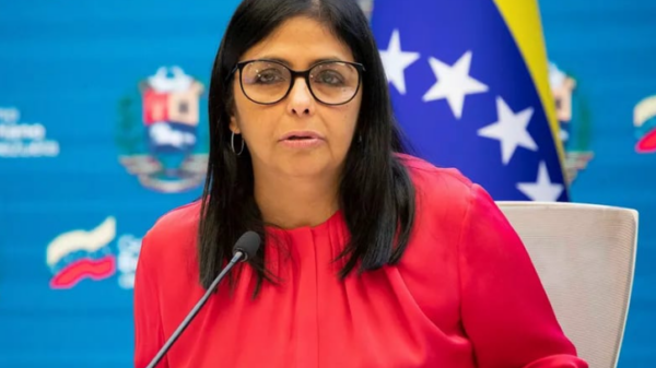 Delcy Rodrígue vice-presidente da venezuela