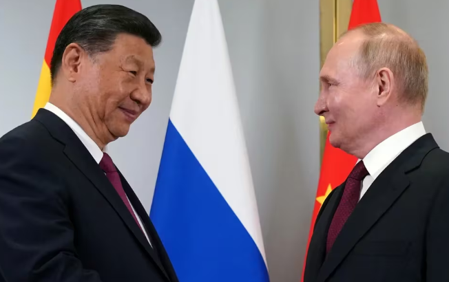 Vladimir Putin e Xi Jinping