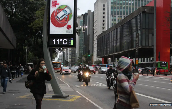 frio em são paulo