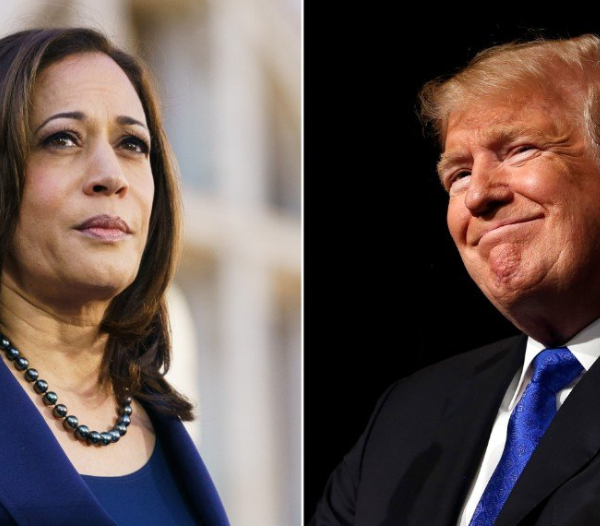 kamala e Trump