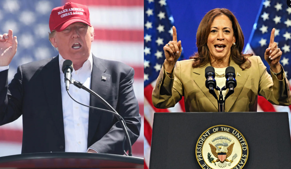 trump e kamala