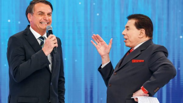 Bolsonaro e Silvio Santos