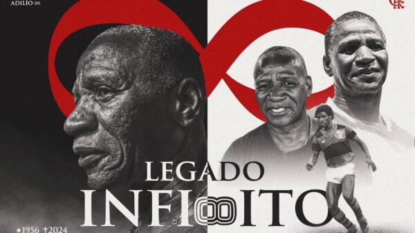 Morre Adílio, ídolo do Flamengo e campeão do mundo com time histórico