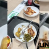 Vermes na comida dos atletas?