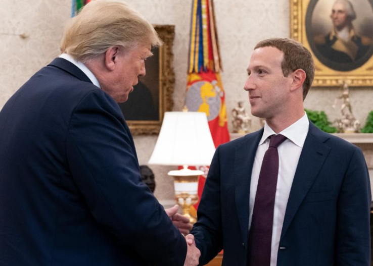 Zuckerberg trump