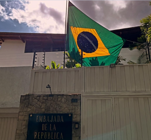 bandeira do brasil embaixada argentina