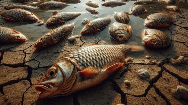 RO: Seca extrema do Rio Madeira mata peixes e deixa ribeirinhos sem água