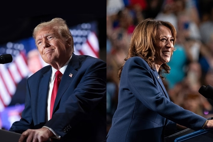 Trump e Kamala Harris se enfrentam em debate hoje pela 1ª vez