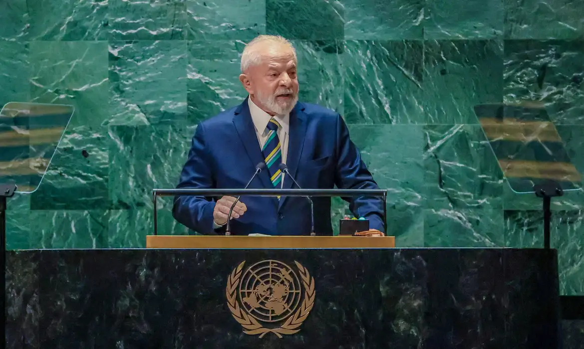 Lula discursa nesta terça na abertura da Assembleia Geral da ONU e deverá falar de mudanças climáticas e guerras