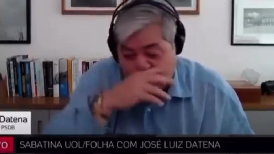 Aos prantos, Datena diz ter ficado chateado com resultado das últimas pesquisas eleitorais: 'Se não for eleito, para mim, acabou política'