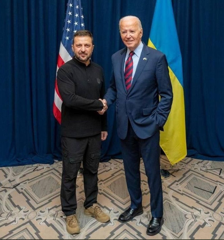 Zelenskyy e Biden