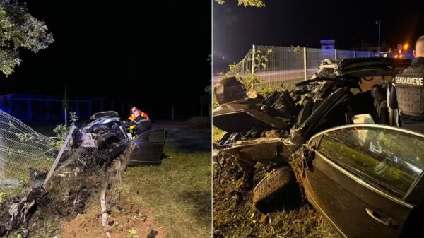 Quatro brasileiros morrem em acidente com carro em alta velocidade na França