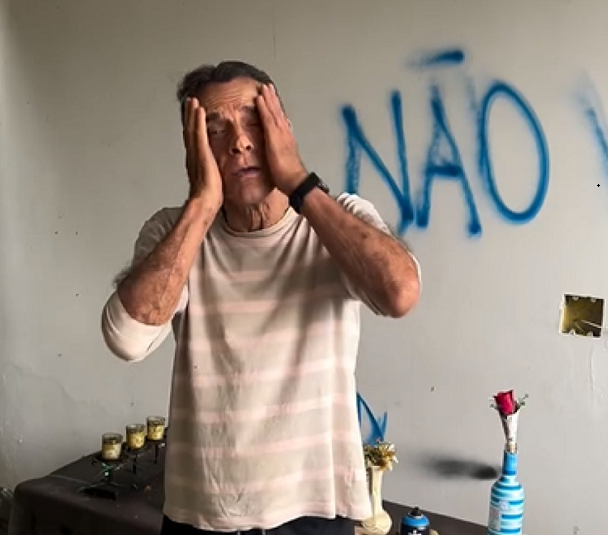 Ator e candidato a vereador, Mário Gomes,