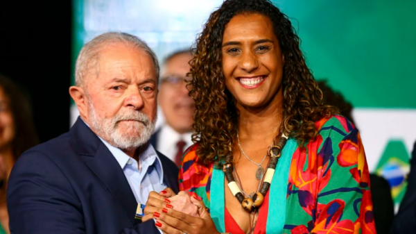 lula e Anielle Franco