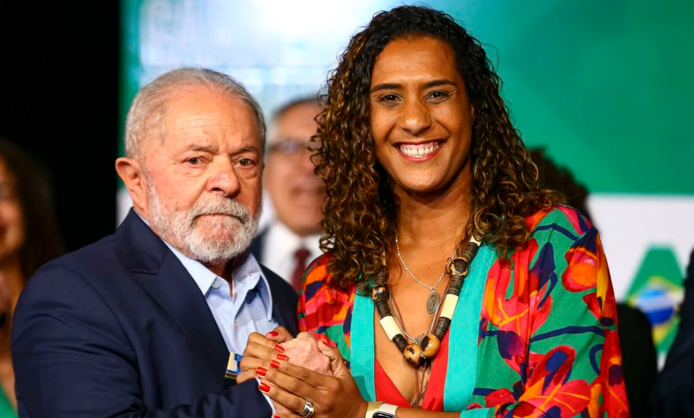 lula e Anielle Franco