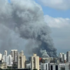 Com quase 6h de incêndio, telhado de shopping atingido em São Paulo entra em colapso