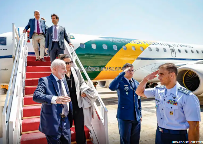 Lula avião