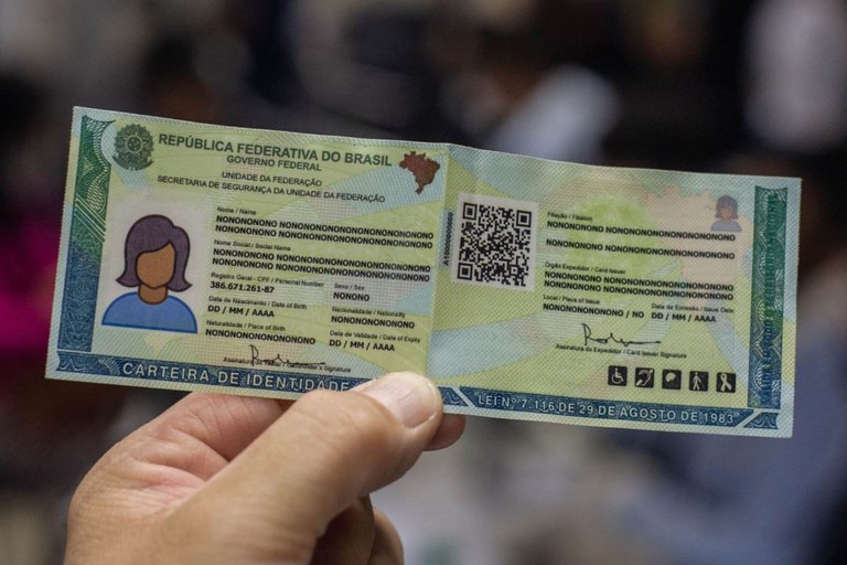 Mais de 13,4 milhões de brasileiros já emitiram a nova Carteira de Identidade Nacional