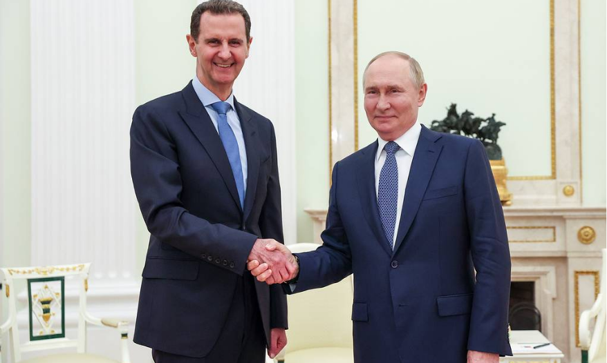 Bashar al-Assad e putin