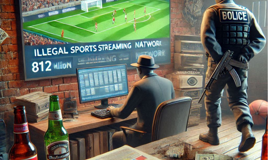 Rede de streaming ilegal de esportes
