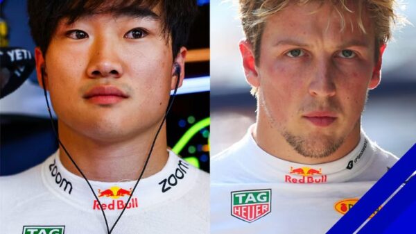 Yuki Tsunoda substitui Liam Lawson