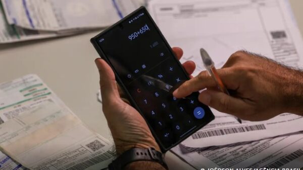 Endividamento conta contas