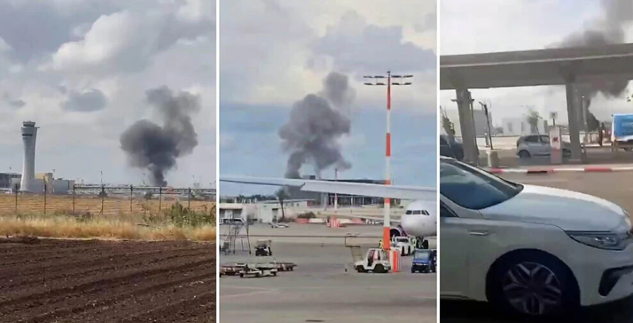 Míssil lançado do Iêmen atinge área próxima ao aeroporto Ben Gurion, em  Israel - Gazeta Brasil- Notícias do Brasil e do Mundo